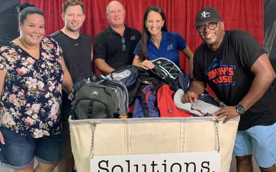 ITI helps Johnny’s House Backpack Drive