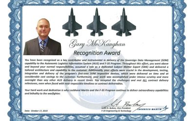 ITI SME Recognized by Lockheed Martin